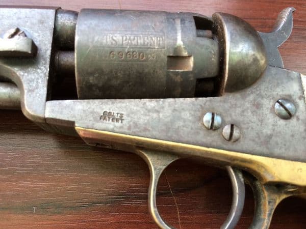 X X X  SOLD X X X  An American Civil War Era Colt's patent 5 shot 1849 pocket model .31 Calibre