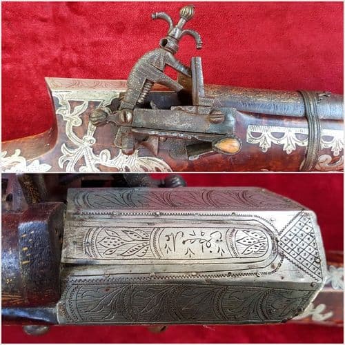 X X X SOLD X X X An Ottoman miquelet lock carbine. 18th century. Good condition. Ref 9866.