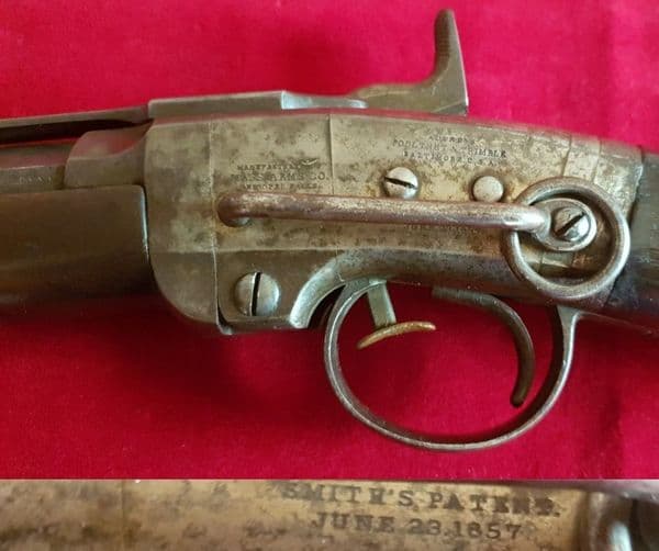 X X X  SOLD X X X  breech-loading Civil War percussion carbine. C 1862. Ref 2746.