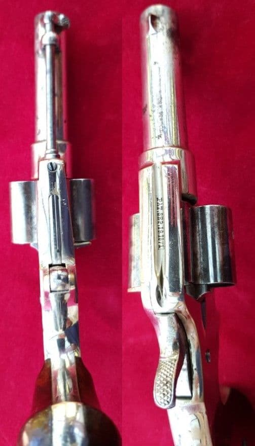 X X X  SOLD X X X  Colt Clover-leaf  four shot revolver. Circa 1871-76. Ref 1864.
