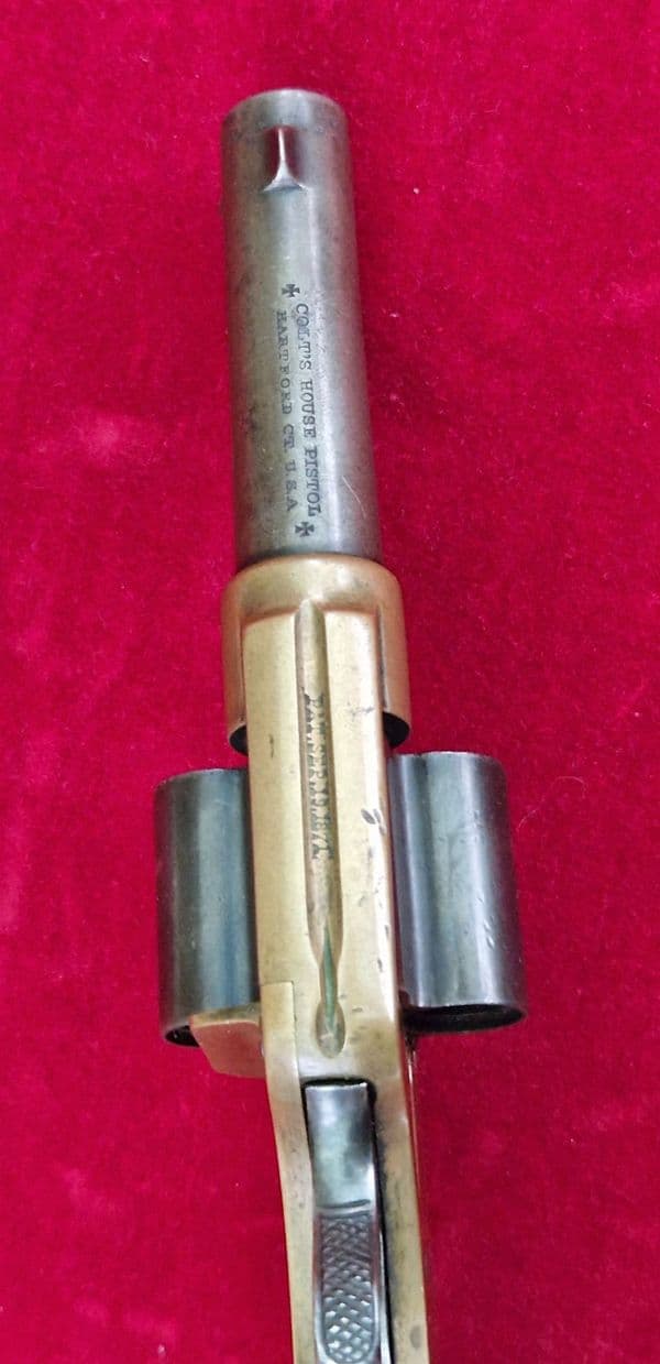 X X X  SOLD  X X X  COLT CLOVER LEAF pistol.  Circa 1871-1876. Ref 4331.