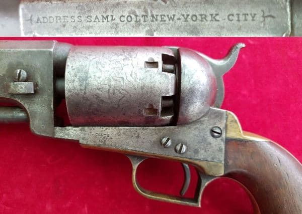 X X X SOLD X X X Colt Dragoon .44 cal percussion Revolver. Circa 1851. Ref 2724