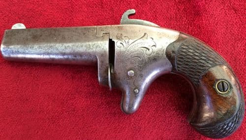 X X X SOLD X X X Colt No 2 .41 rimfire derringer C. 1870. London proofs. Good condition. Ref 8208.