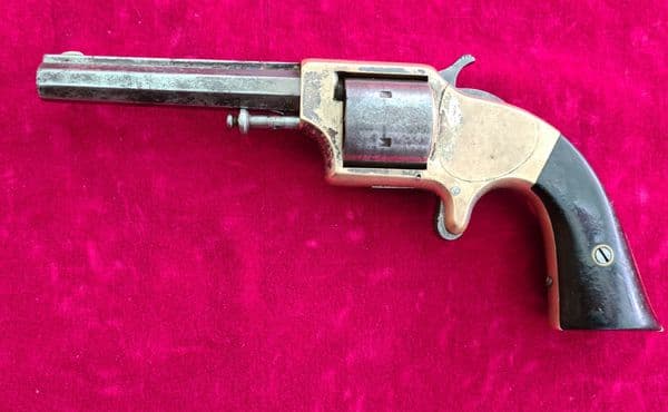 X X X  SOLD X X X  Cup fire revolver by Eagle Arms Co. New York. Circa 1860. Ref  3373