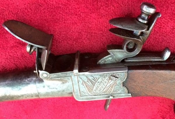 X  X X SOLD X X X English Flintlock Boxlock pistol by ANDERTONS & AUSTER, Good condition. Ref 8934.