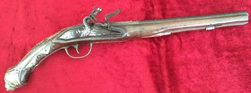 X X X SOLD  X X X  Flintlock Balkan holster pistol. Ref 7524.