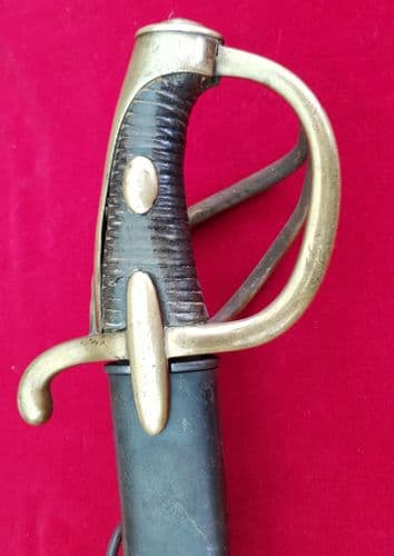 X X X SOLD X X X French Napoleonic Cavalry Sabre. Circa 1811-1815. Good Condition. Ref 9003.