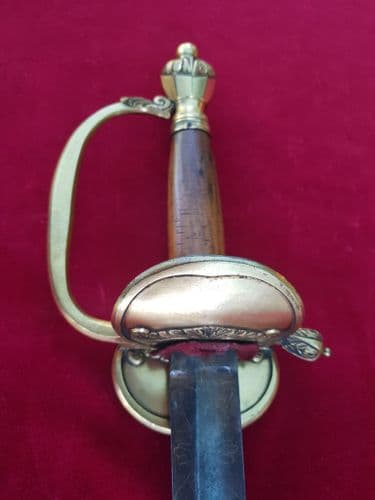 X X X SOLD X X X   infantry officer’s sword with presentation inscription dated 1811. Ref 2331