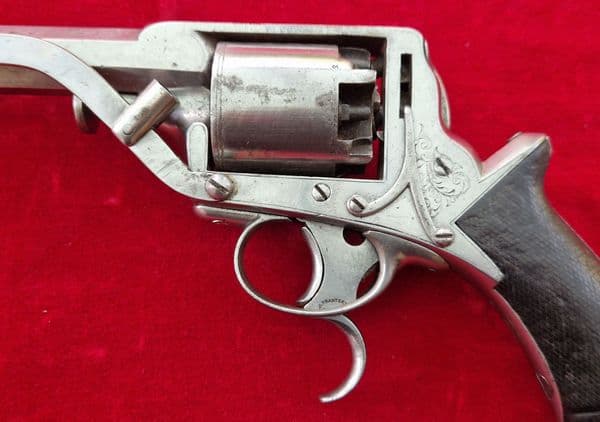 X X X  SOLD X X X  J. BEATTIE. Tranter's patent .45 cal Percussion Revolver. Circa 1855. Ref 4119