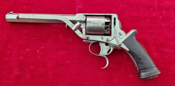X X X  SOLD X X X  J. BEATTIE. Tranter's patent .45 cal Percussion Revolver. Circa 1855. Ref 4119