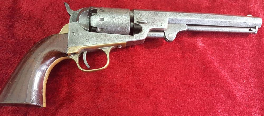 X X X SOLD X X X Manhattan 36 cal Percussion Revolver 6 5 inch barrel ...