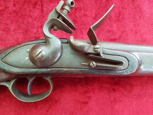 X  X X SOLD X X X Military Flintlock sea service Pistol. Circa 1810-1820. Ref 9907.