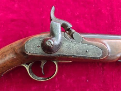 X X X  SOLD X X X Military officer's Pistol, Circa 1845. Ref 3288