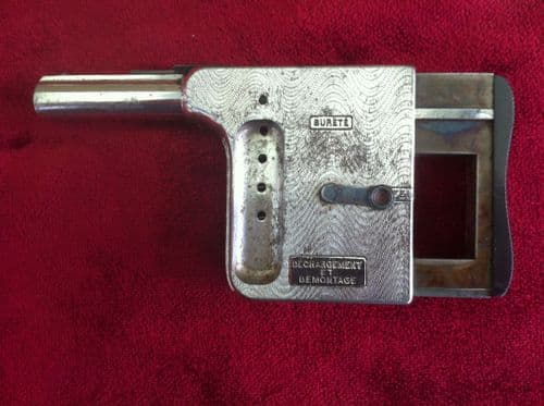 X X X SOLD X X X "MITRAILLEUSE" Squeezer Palm Pistol, circa 1893 cal 8mm. circa 1893. Ref 6972.