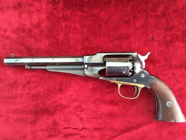 X  X  X SOLD X  X  X  Remington New Model Army .44 cal 6 shot Percussion Revolver. Ref 9150.