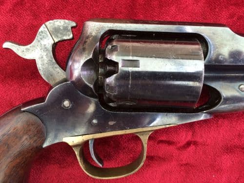 X  X  X SOLD X  X  X  Remington New Model Army .44 cal 6 shot Percussion Revolver. Ref 9150.
