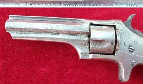 X X X SOLD X  X X Remington Smoot .32 Rim-fire revolver, circa 1873. Needs extractor rod.Ref 2698.