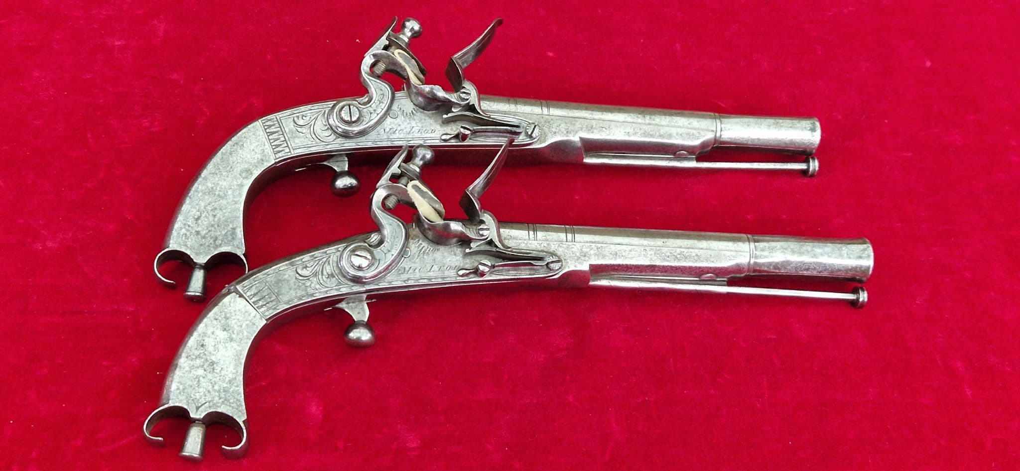 X X X SOLD X X X Scottish Highlander s Ram s-horn metal flintlock ...
