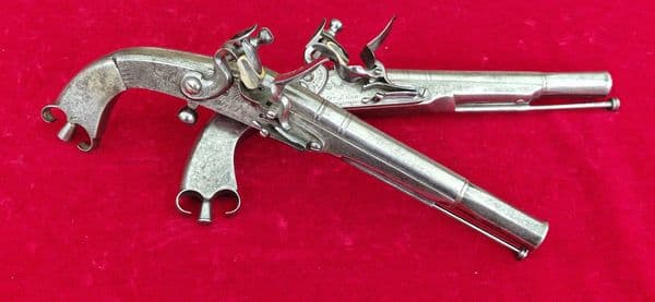 X X X SOLD X X X Scottish Highlander s Ram s-horn metal flintlock ...