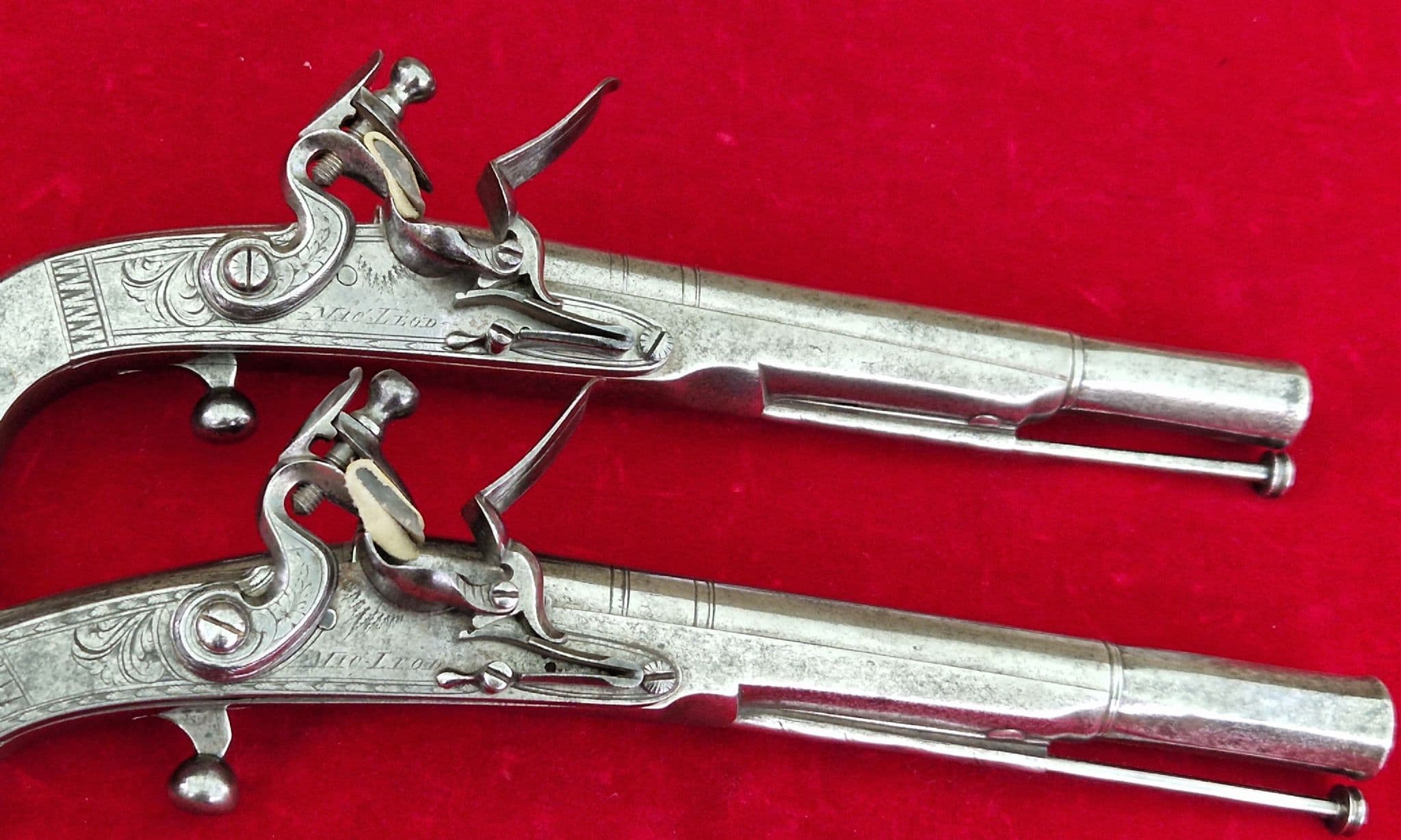 X X X SOLD X X X Scottish Highlander s Ram s-horn metal flintlock ...
