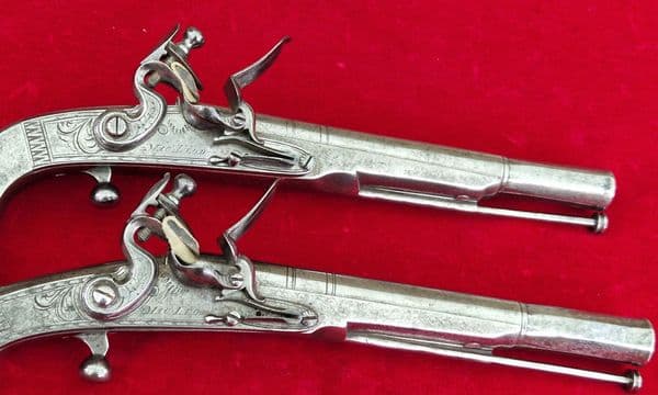 X X X SOLD X X X Scottish Highlander s Ram s-horn metal flintlock ...