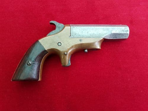 X X X SOLD X X X "SOUTHERNER" single barrelled .41 Rimfire Derringer. Circa 1867 - 1875. Ref 9720.