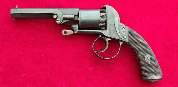X  X X SOLD X X X   Webley-Bentley .38  percussion revolver by WESTLEY RICHARDS of LONDON. Ref 3439.