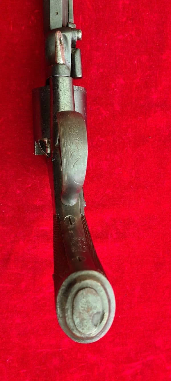 X  X X SOLD X X X   Webley-Bentley .38  percussion revolver by WESTLEY RICHARDS of LONDON. Ref 3439.