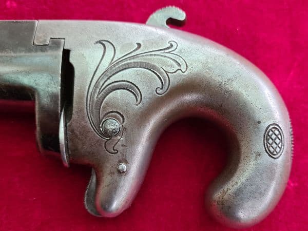 X X X SOLD X X XColt No.1 all metal .41  rimfire Derringer. Circa 1870. Ref 3893.