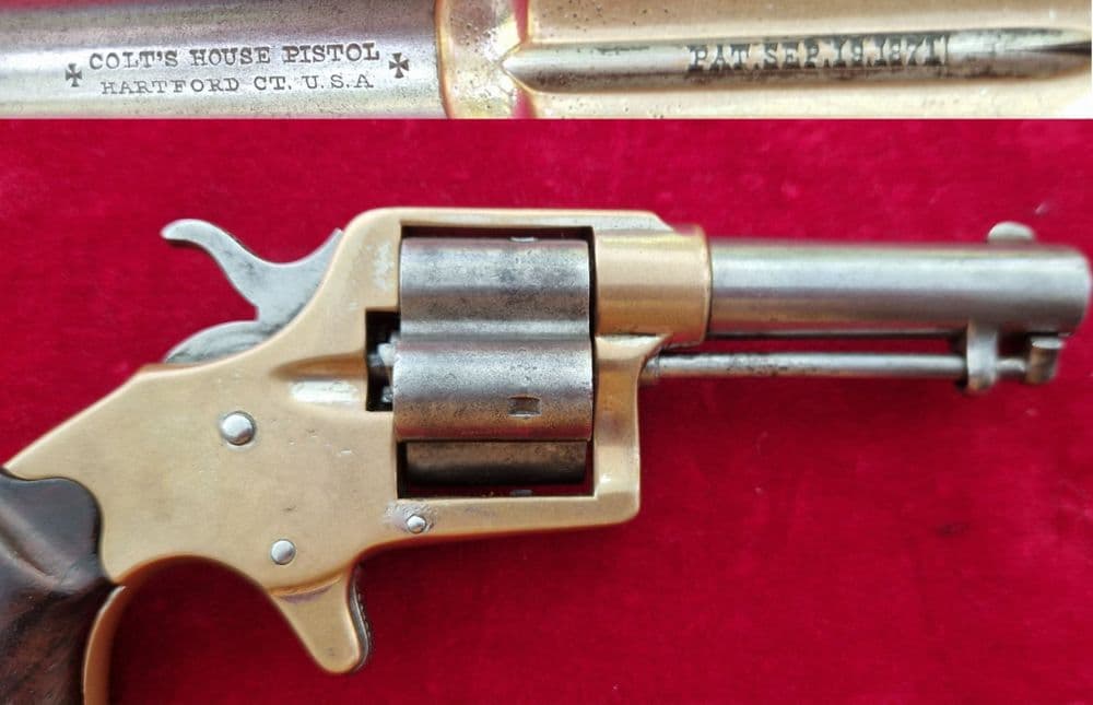 XXX SOLD XXX Colt 4 shot 41 rim-fire Pistol also known as the COLT ...