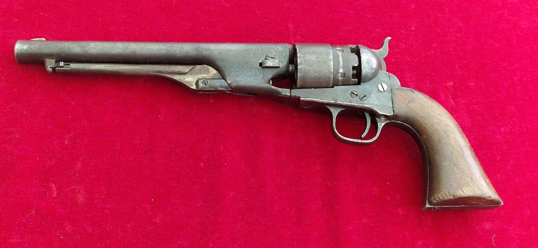 XXX SOLD XXX Colt Army model 1860 44 calibre percussion revolver ...
