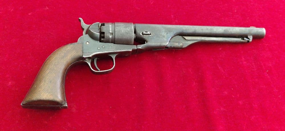 1866 Revolver XXX SOLD XXX Colt Army model 1860 44 calibre percussion revolver ...