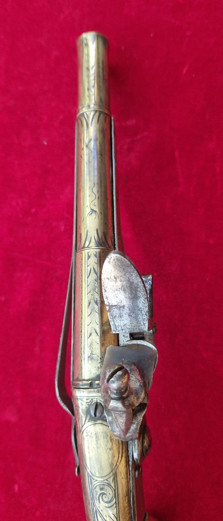XXX SOLD XXX Scottish Highlander s all metal flintlock pistol by T ...