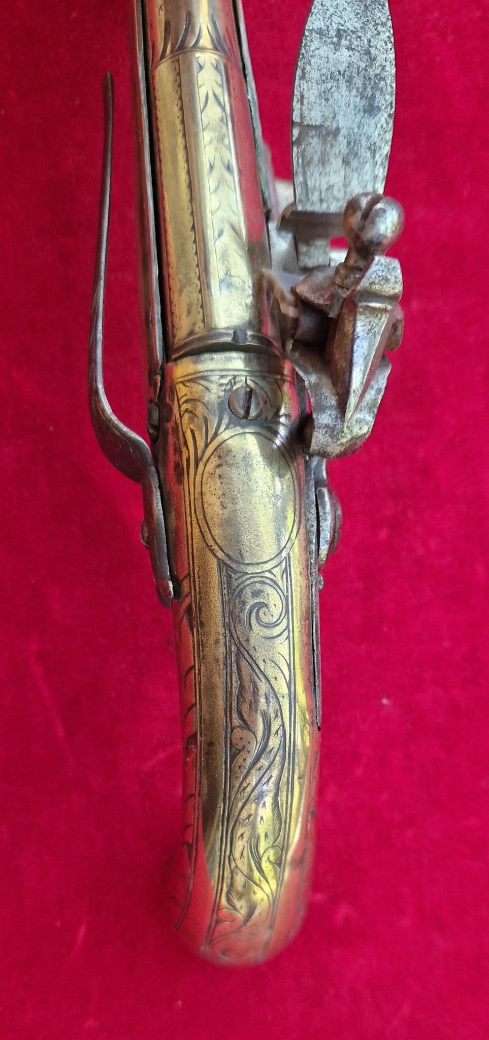XXX SOLD XXX Scottish Highlander s all metal flintlock pistol by T ...