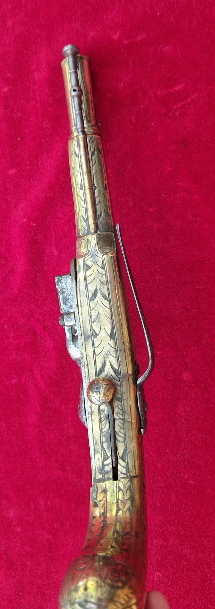XXX SOLD XXX Scottish Highlander s all metal flintlock pistol by T ...