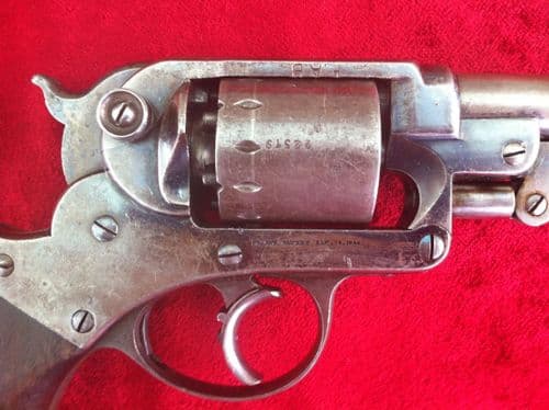 XXXX SOLD XXXX American Starr Percussion Revolver. 44 CAL. Civil War Era 1861-1865. Very Good