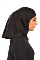 Sustainable Black Sports Hijab