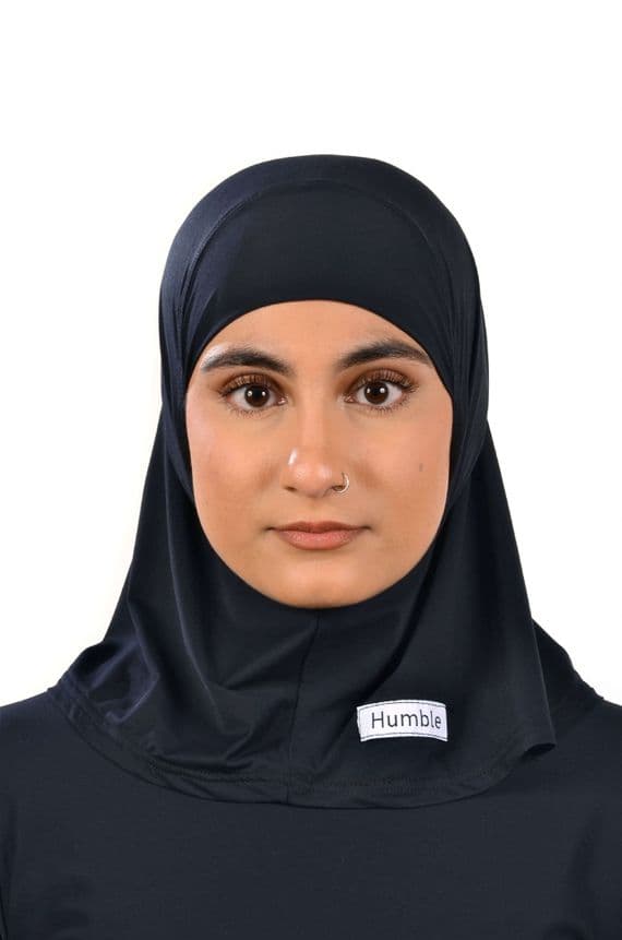 Sustainable Black Sports Hijab