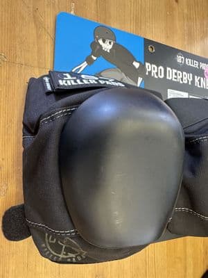 187 Pro Derby Knees Black/Black- cosmetic scuffs