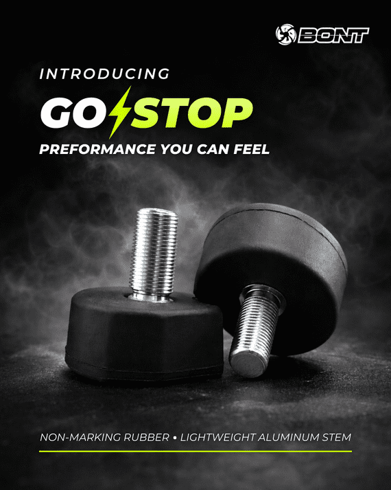 GoStop Roller Skate Toe Stops