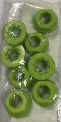 Metric 8mm axles nuts- Nylon