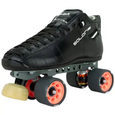PRE ORDER: Riedell Solaris PRO V2.0 Skates - Black - Width C/AA