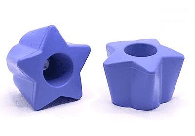 ROLLERSTUFF STAR BOLT ON TOE STOPS- Twinkle toes