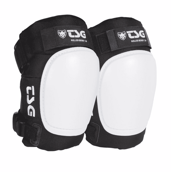 TSG Derby 3.0 Knee Pads- Black or White Caps