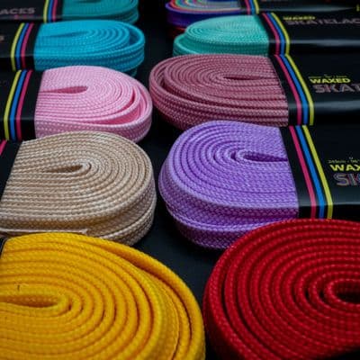 Waxed Skate Laces 6mm by Bont 79 inch  or 200cm