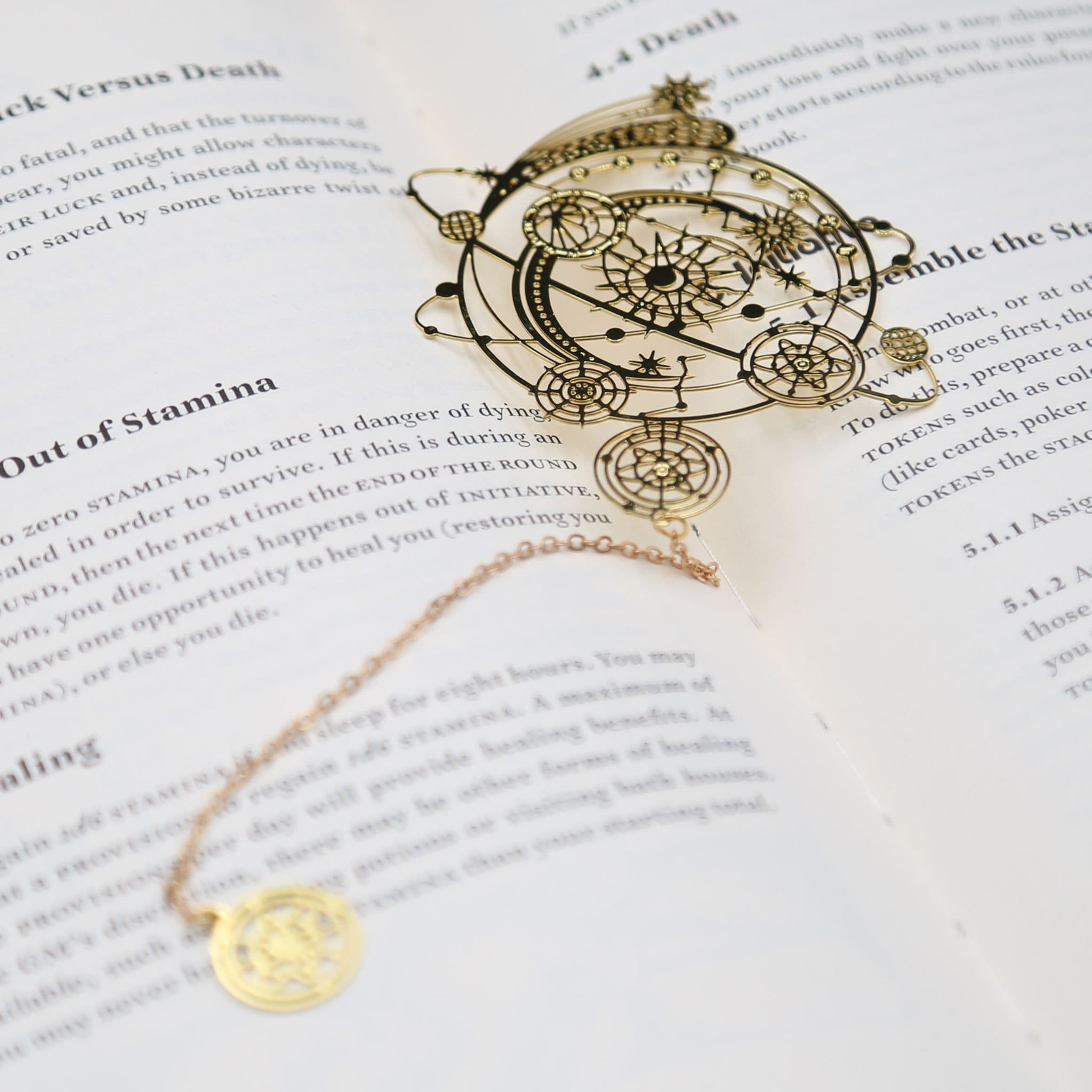 Metal Bookmarks in Box