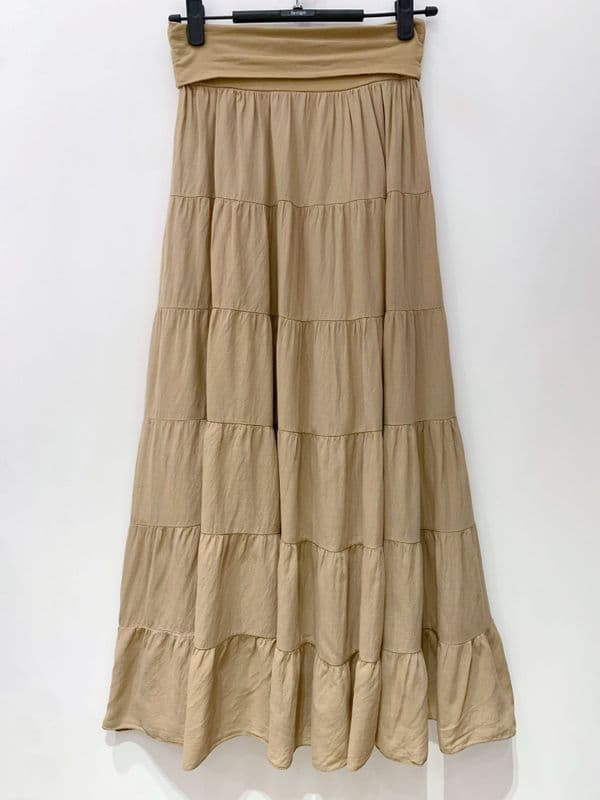 100% Cotton Tiered skirt