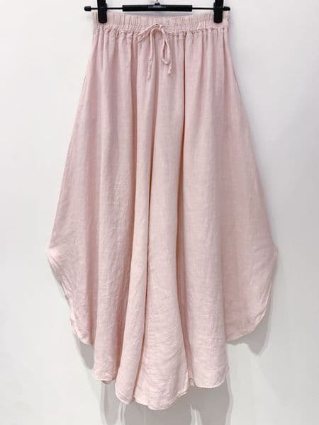 100% Linen Wide Leg Trousers
