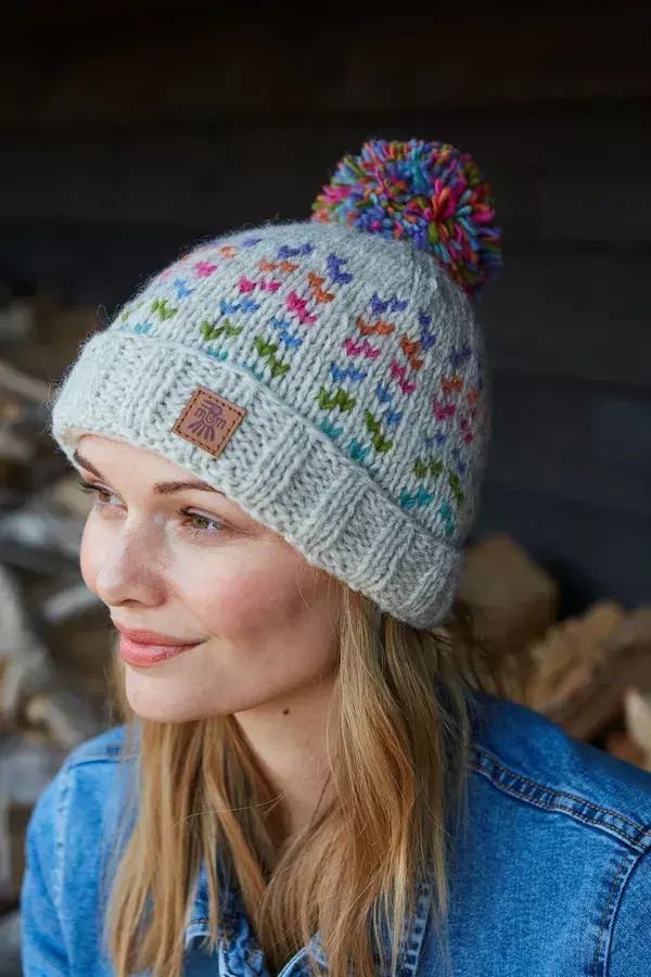 Andorra Bobble Beanie Oatmeal