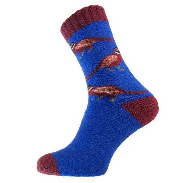 Blue Pheasant wool blend socks size 7 - 11